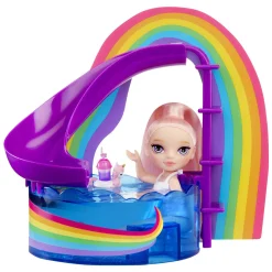 Rainbow High Pop Kleine Zwembaddag met Blush Speelset-MGA Entertainment