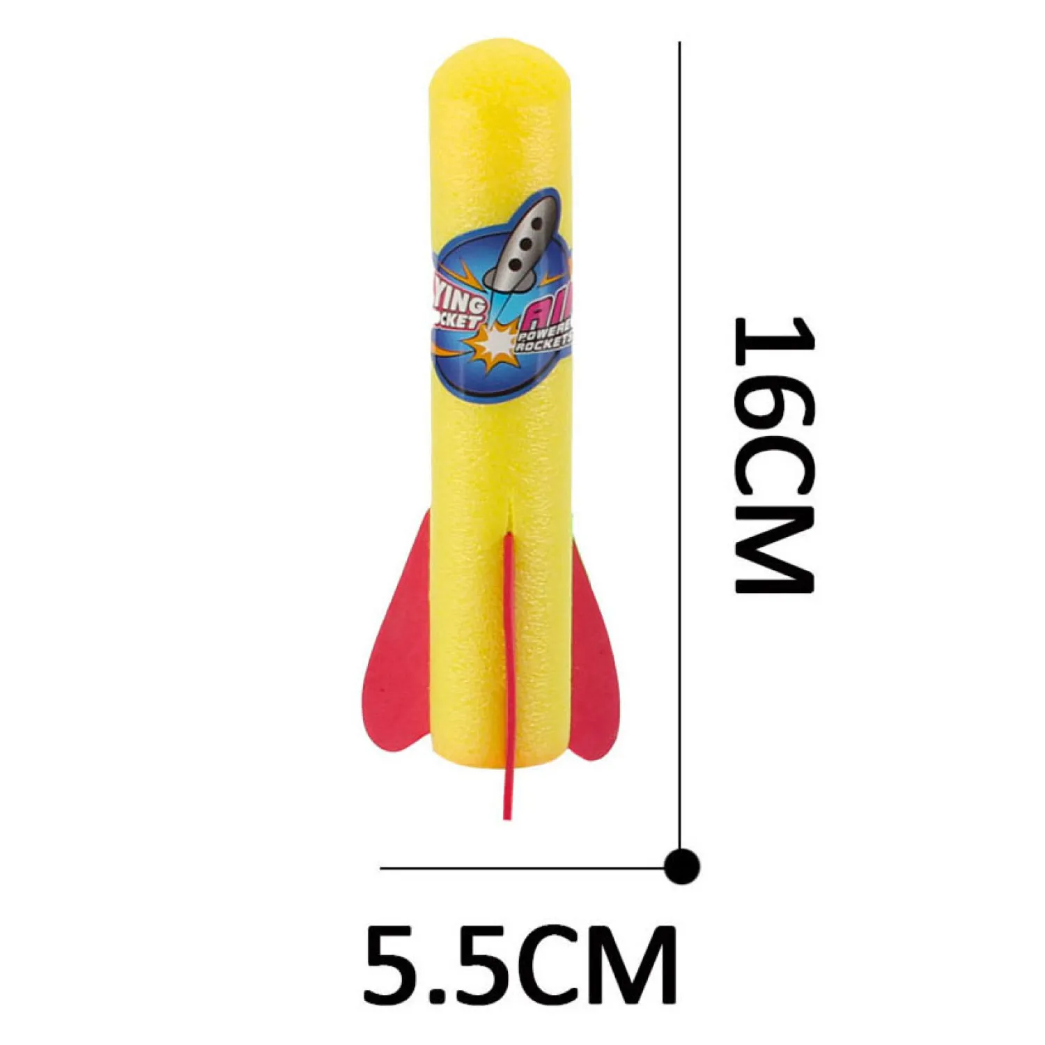 Raket Lanceerbasis met 3 Foampijlen