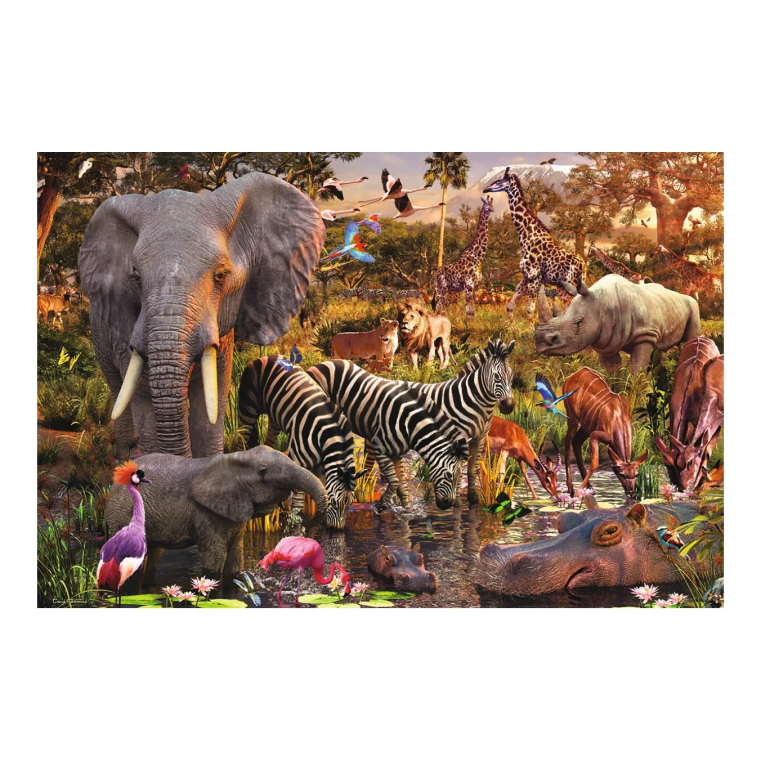 Ravensburger Afrikaanse Dierenwereld Best