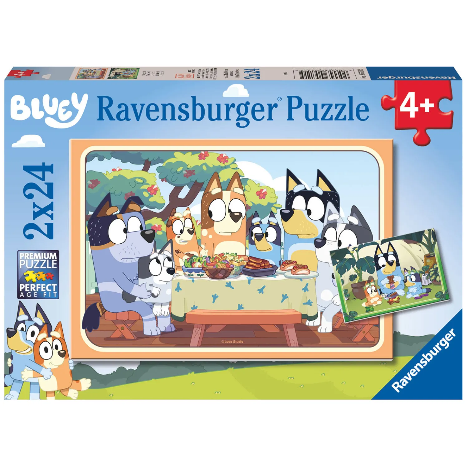 Bluey Legpuzzel 2x24st.>Ravensburger New
