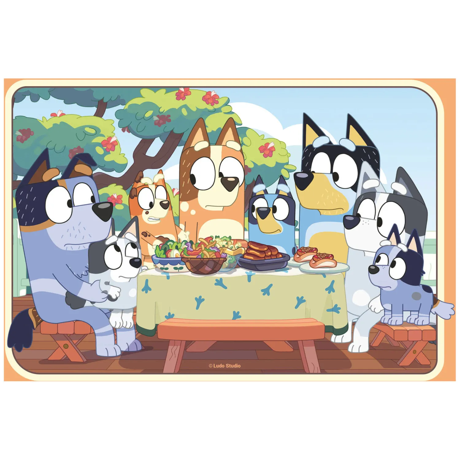 Bluey Legpuzzel 2x24st.>Ravensburger New