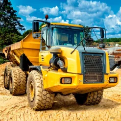 Ravensburger Bouwmachines aan het Werk Puzzel, 3x49st. Best