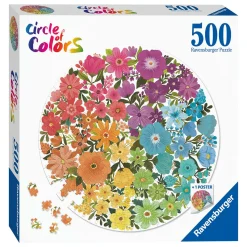 Circle of Colors Puzzels - Flowers, 500st.-Ravensburger Hot