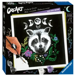 Ravensburger CreArt - Pixie Cold Edition Raccoon Clearance