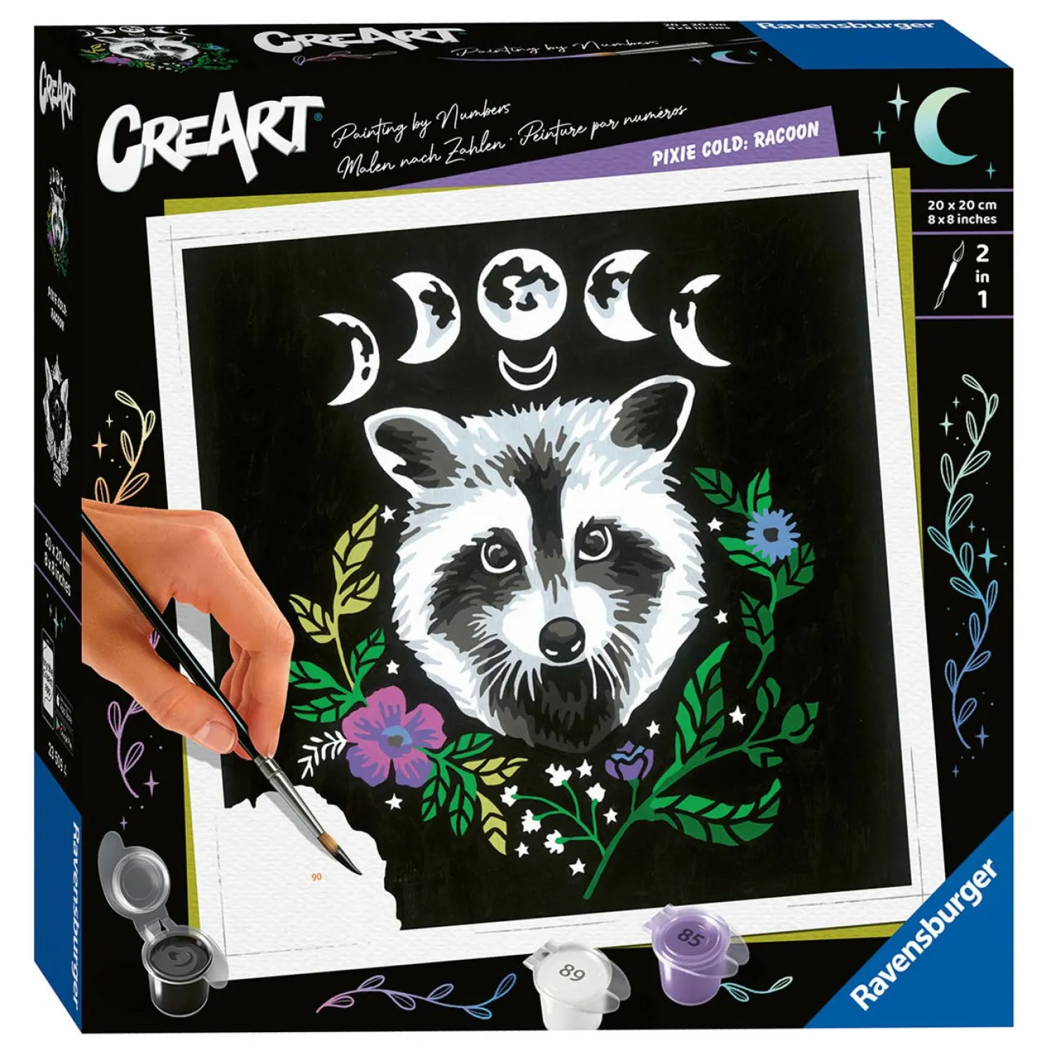 Ravensburger CreArt - Pixie Cold Edition Raccoon Clearance