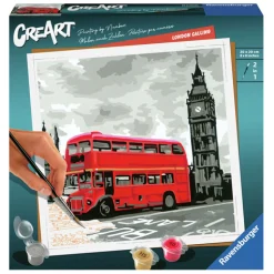 Ravensburger CreArt Schilderen op Nummer - London Hot