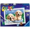 CreArt Schilderen op Nummer - Schattige Puppies>Ravensburger Best