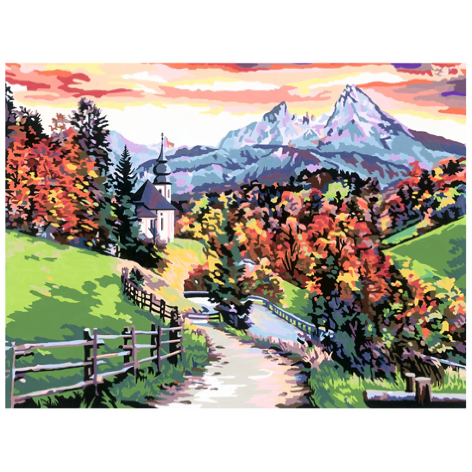 CreArt Schilderen op Nummer - Beautiful Bavaria-Ravensburger New