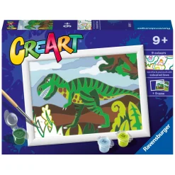 CreArt Schilderen op Nummer - Dwalende Dinosaurus>Ravensburger Clearance