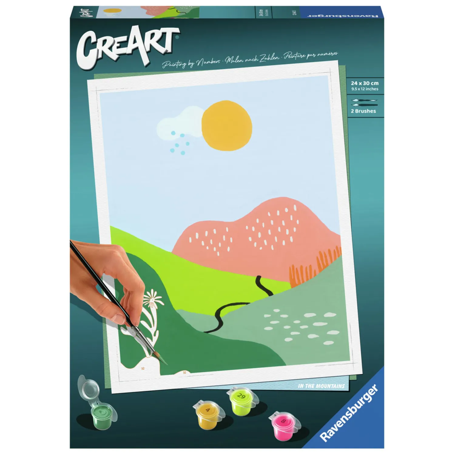 Ravensburger CreArt Schilderen op Nummer - In the Mountains Online