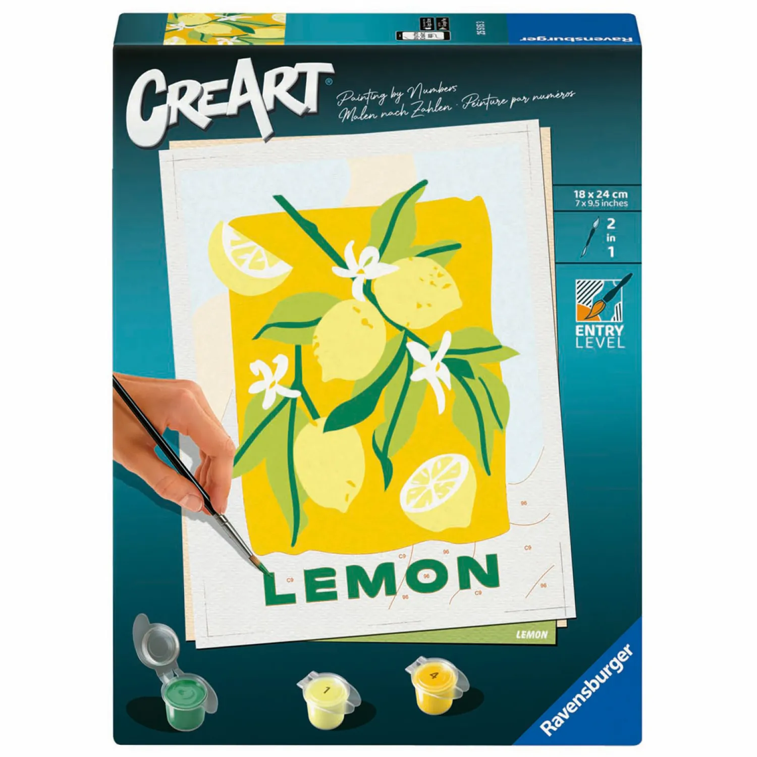 Ravensburger CreArt Schilderen op Nummer - Limoen Hot