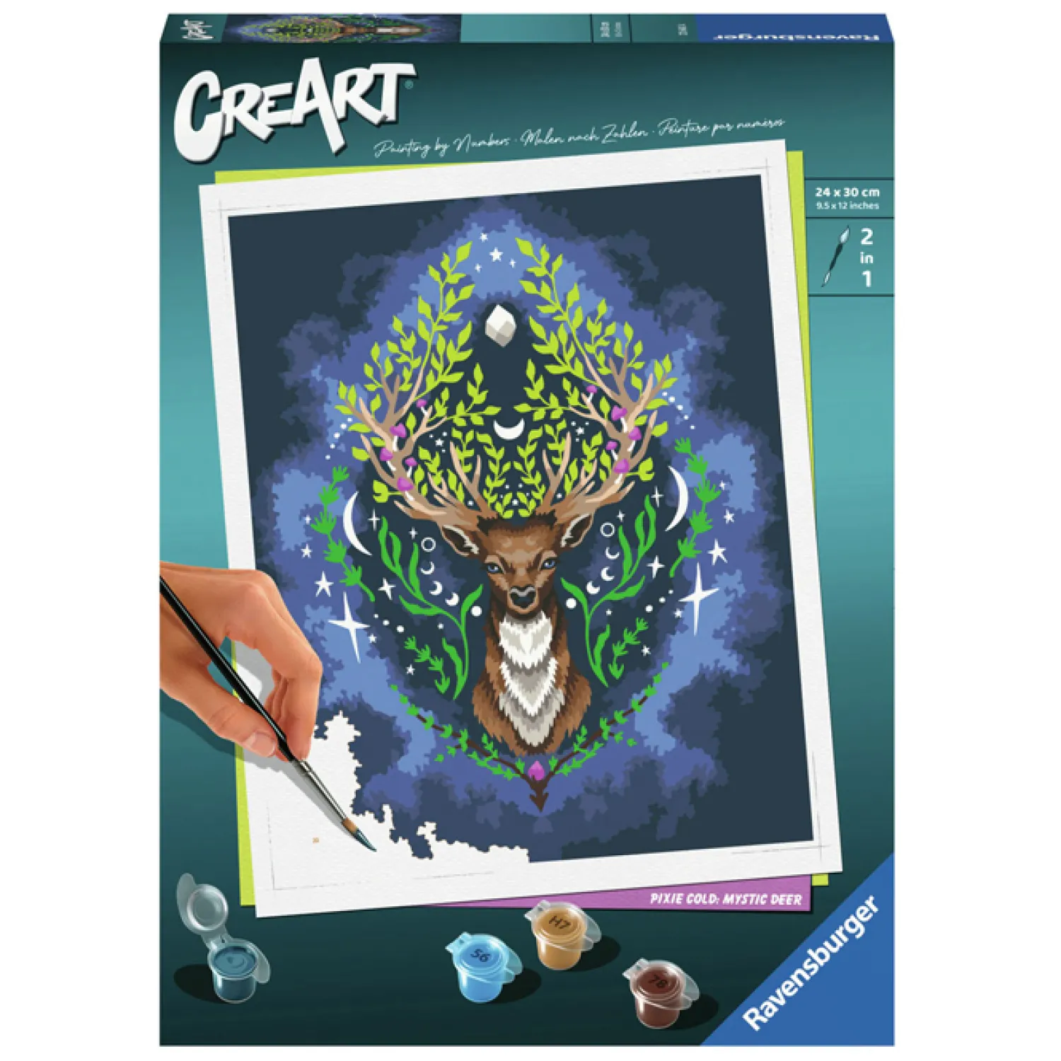 Ravensburger CreArt Schilderen op Nummer - Pixie Cold: Mystic Deer Online