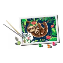 CreArt Schilderen op Nummer - Schattige Luiaards><noscript><img width=