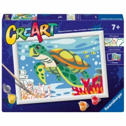 CreArt Schilderen op Nummer - Schildpad>Ravensburger