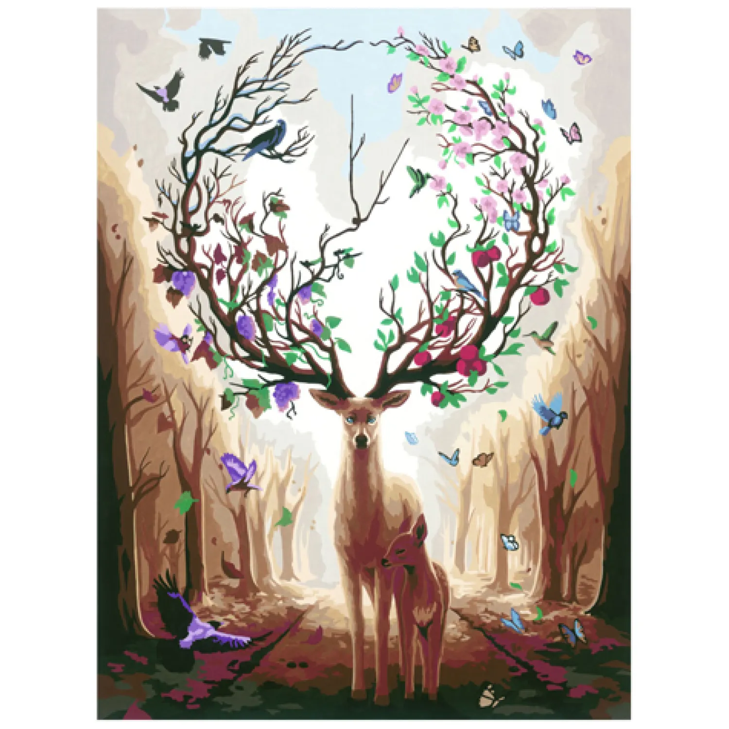 CreArt Schilderen op Nummer - Magnificent Encounter-Ravensburger Outlet