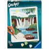 CreArt Schilderen op Nummer - Iguazu Watervallen-Ravensburger New