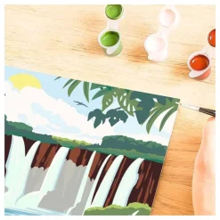 CreArt Schilderen op Nummer - Iguazu Watervallen-Ravensburger New