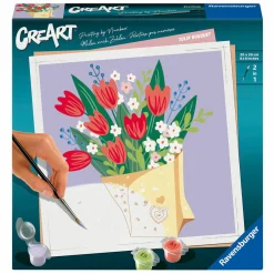 CreArt Schilderen op Nummer - Tulpen Boeket>Ravensburger