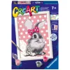 Ravensburger CreArt Schilderen op Nummer - Konijn met Glitters Outlet