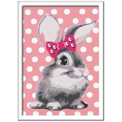 Ravensburger CreArt Schilderen op Nummer - Konijn met Glitters Outlet