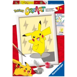 CreArt Schilderen op Nummer - Pikachu Pose-Ravensburger Discount