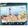 Ravensburger CreArt Schilderen op Nummer - Beside The Seaside Hot