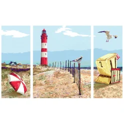Ravensburger CreArt Schilderen op Nummer - Beside The Seaside Hot
