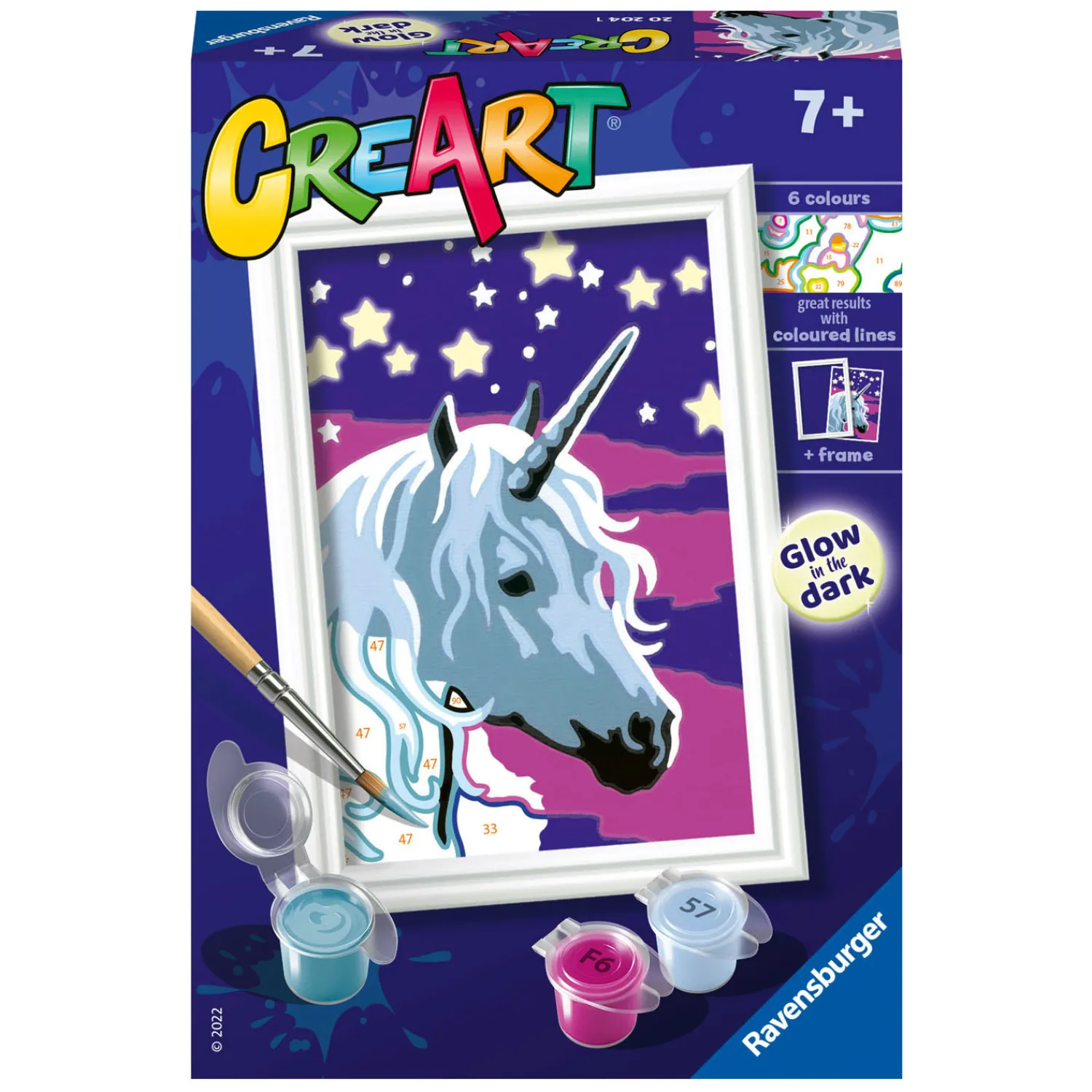 Ravensburger CreArt Schilderen op Nummer - Eenhoorn Dromen New