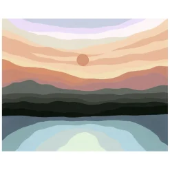 CreArt Schilderen op Nummer - Minimalistisch Landschap-Ravensburger Hot