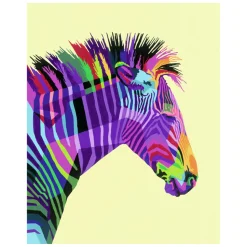 CreArt Schilderen op Nummer - Zebra-Ravensburger Sale