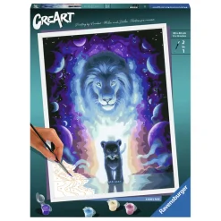 CreArt Schilderen op Nummer - Lion Jojoesart-Ravensburger Hot