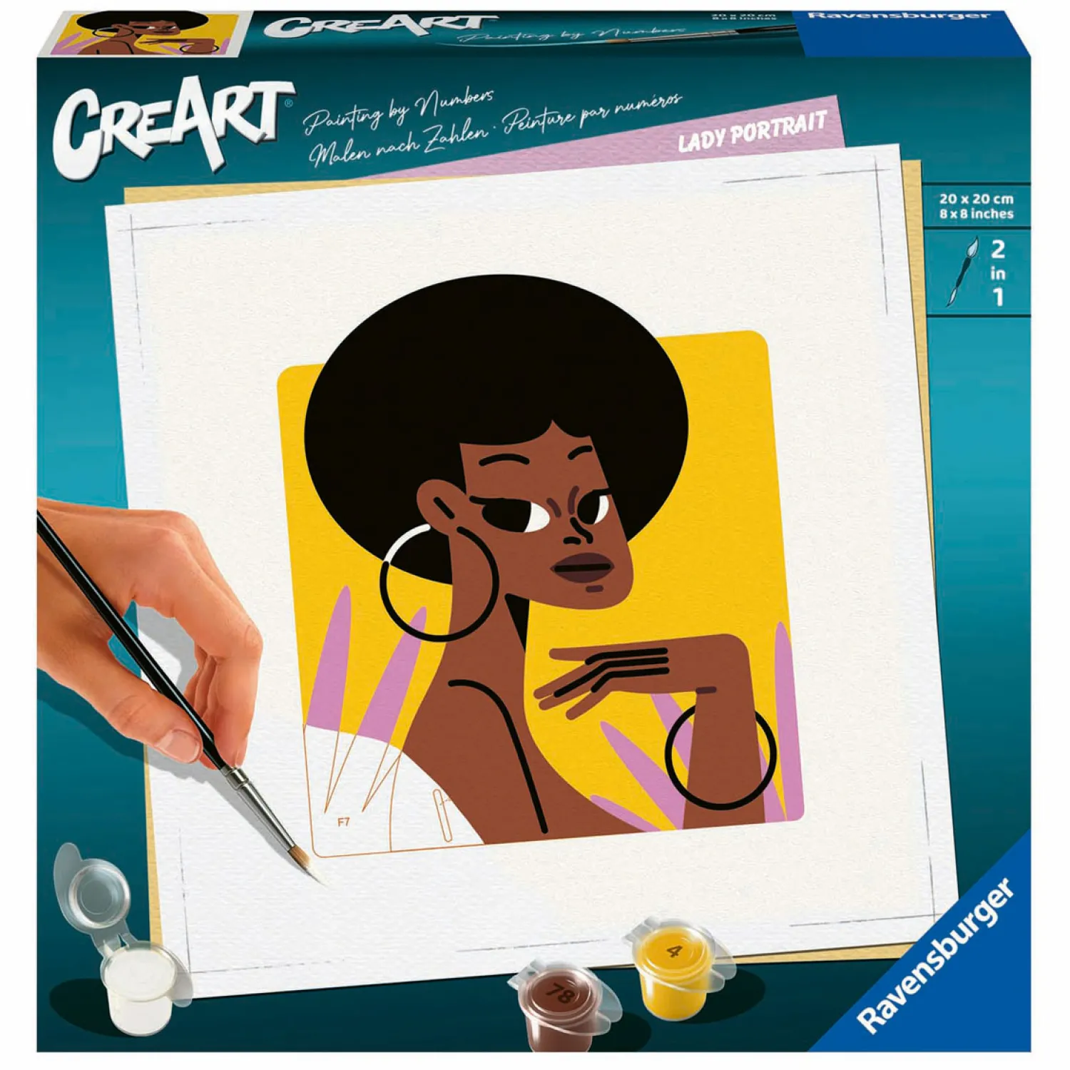 CreArt Schilderen op Nummer - Vrouwelijk Portret>Ravensburger New