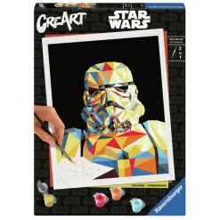 CreArt Schilderen op Nummer - Star Wars - Stormtrooper-Ravensburger New
