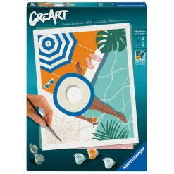 CreArt Schilderen op Nummer - Zwembad-Ravensburger Discount