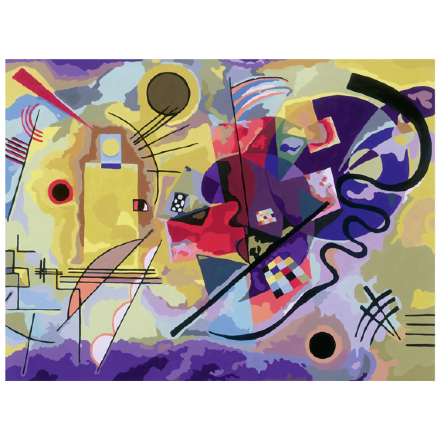 Ravensburger CreArt Schilderen op Nummer - Yello Kandinsky Discount