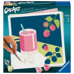 Ravensburger CreArt Schilderen op Nummer - Framboos Best
