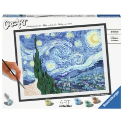 CreArt Schilderen op Nummer - The Starry Night Van Gogh>Ravensburger Clearance