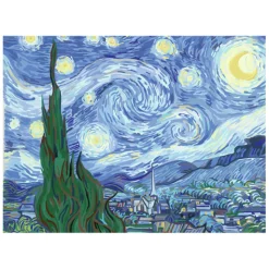 CreArt Schilderen op Nummer - The Starry Night Van Gogh>Ravensburger Clearance