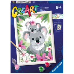 Ravensburger CreArt Schilderen op Nummer - Koala Schatjes Best