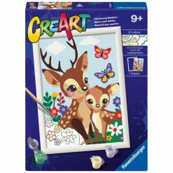 CreArt Schilderen op Nummer - Vrolijke Herten>Ravensburger Discount