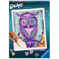 Ravensburger CreArt Schilderen op Nummer - Dreaming Owl Sale