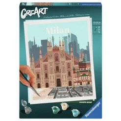 CreArt Schilderen op Nummer - Colorful Milan-Ravensburger Online