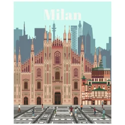 CreArt Schilderen op Nummer - Colorful Milan-Ravensburger Online