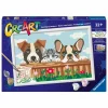 Ravensburger CreArt Schilderen op Nummer - Kat en Honden Clearance