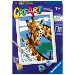 CreArt Schilderen op Nummer - Schattige Giraffen>Ravensburger Outlet