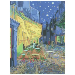 CreArt Schilderen op Nummer - Cafe Terrace Van Gogh>Ravensburger Online