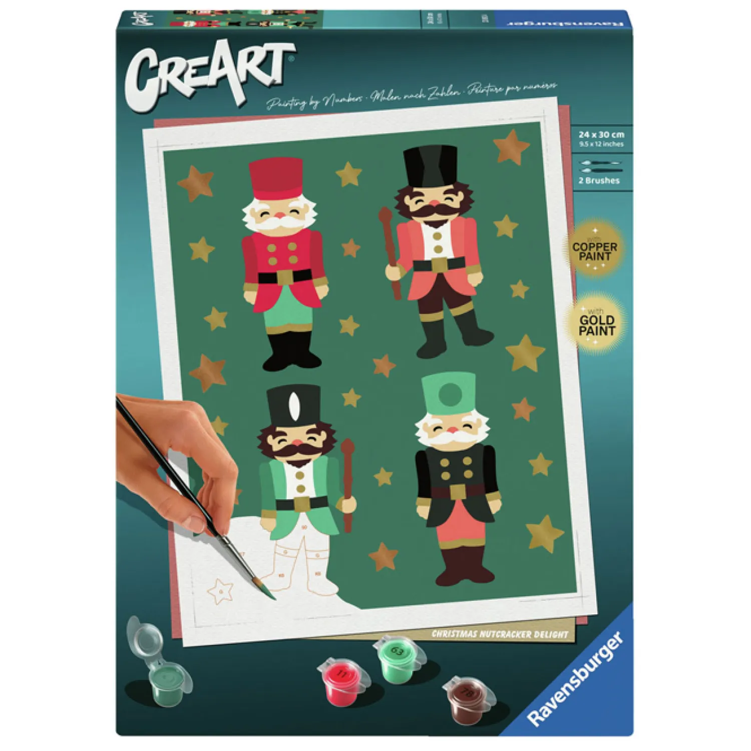 Ravensburger CreArt Schilderen op Nummer - Christmas Image Hot