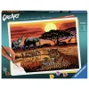 Ravensburger CreArt Schilderen op Nummer - Savannah Landscapes Outlet