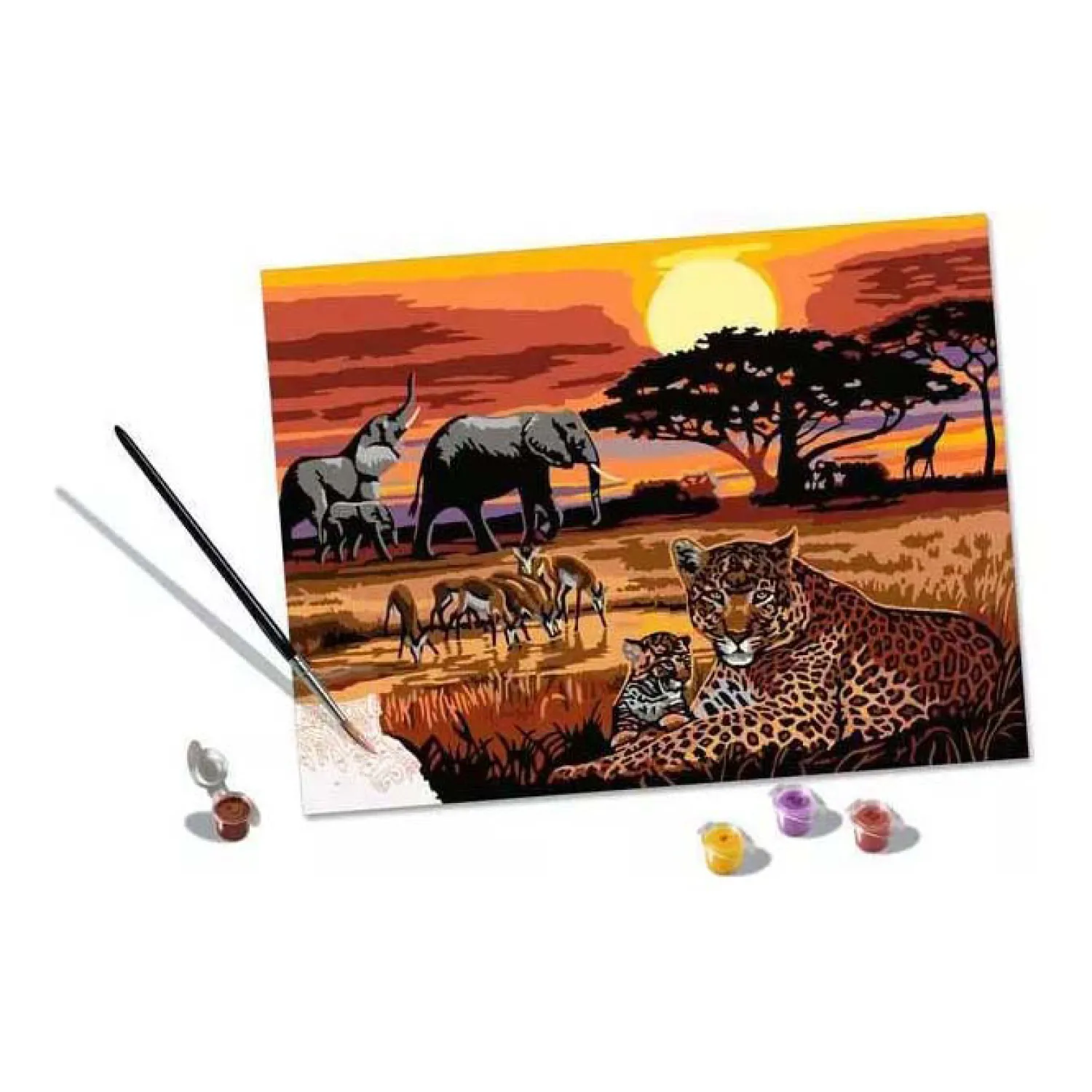 Ravensburger CreArt Schilderen op Nummer - Savannah Landscapes Outlet