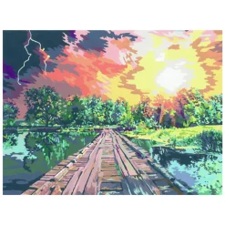 Ravensburger CreArt Schilderen op Nummer - Magical Light Outlet